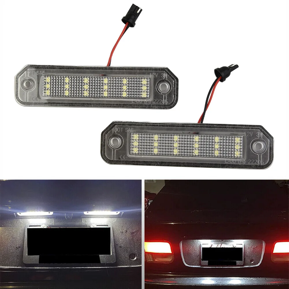 2PCS LED White License Plate Light 3W For Honda Civic EJ EK EM EK9 EK4 Del Sol 92-00 Lighting Bulbs Car Truck Accessories
2PCS LED White License Plate Light 3W For Honda Civic EJ EK EM EK9 EK4 Del Sol 92-00 Lighting Bulbs Car Truck Accessories
