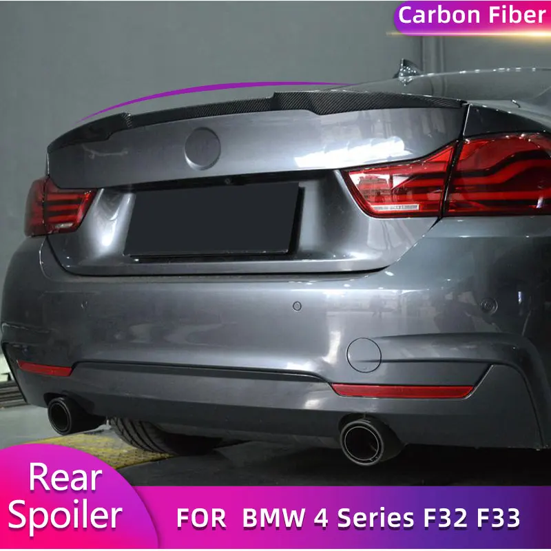 Задний спойлер для багажника из углеродного волокна, крылья для BMW 4 серии F32 F33 428i 435i Coupe 2014-2017, крышка багажника для гонок, крыло, задний спойлер
Задний спойлер для багажника из углеродного волокна, крылья для BMW 4 серии F32 F33 428i 435i Coupe 2014-2017, крышка багажника для гонок, крыло, задний спойлер