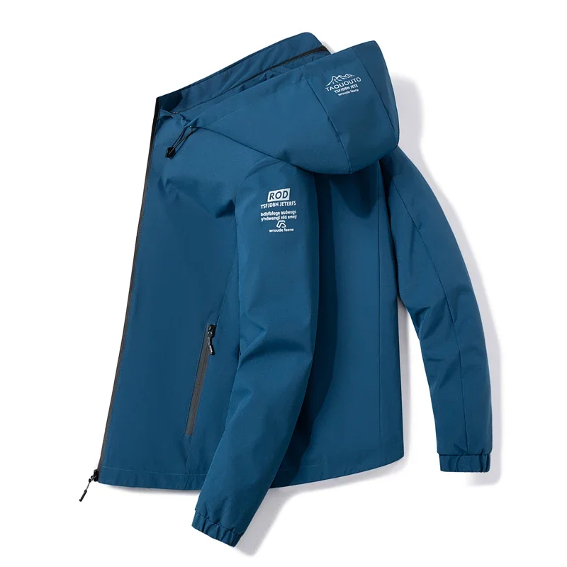 New autumn zipper windproof jacket, men's and women's hooded sunscreen clothing, casual sports solid color Korean version detach
New autumn zipper windproof jacket, men's and women's hooded sunscreen clothing, casual sports solid color Korean version detach