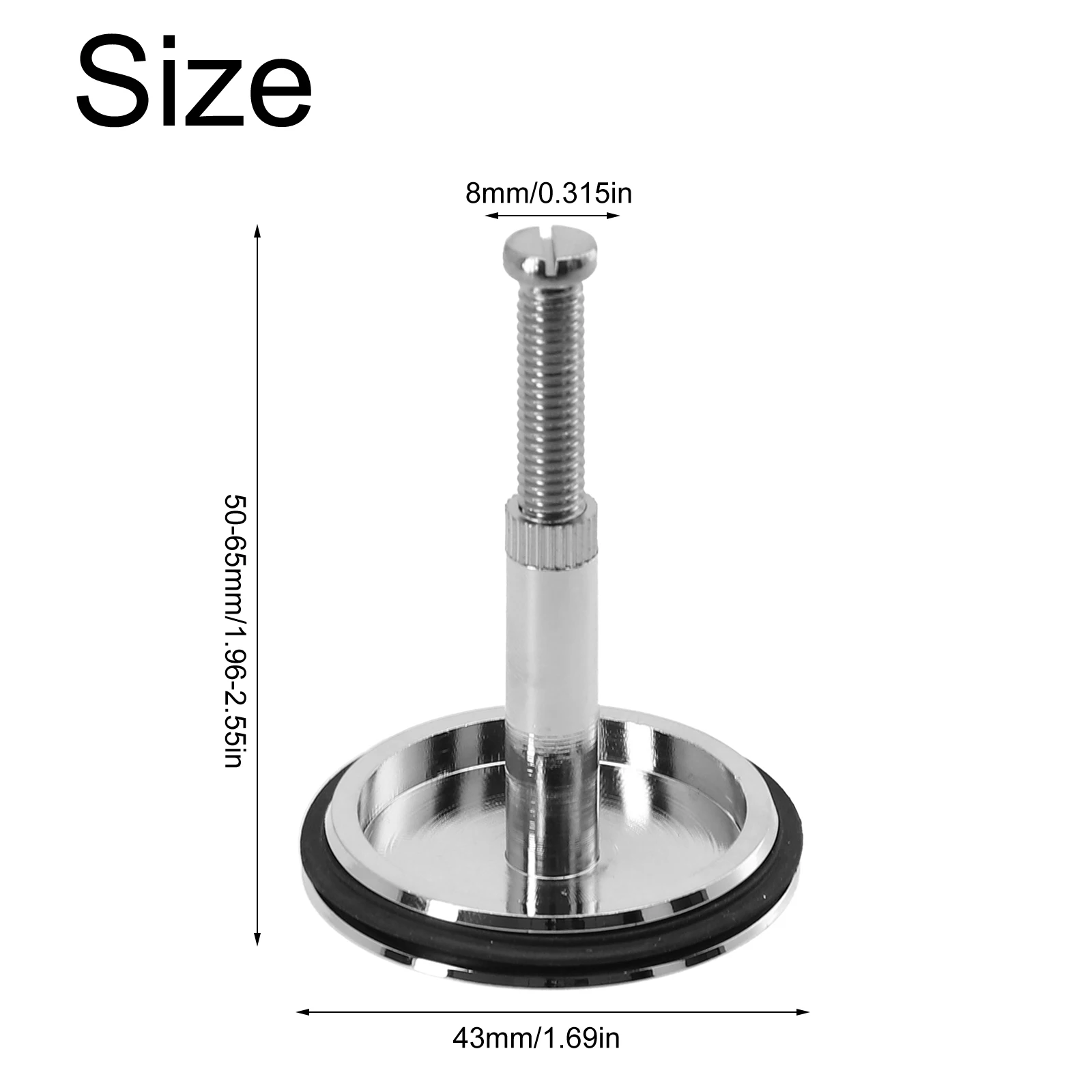 Лидер продаж! Латунный ограничитель для слива в ванной, 43 мм 
Лидер продаж! Латунный ограничитель для слива в ванной, 43 мм