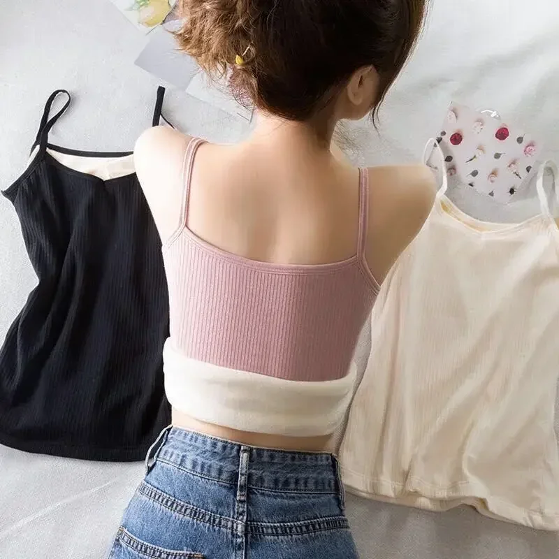 Top Velvet Thicken Tops Camisole Women Thermal And 2022 Inner Thick Plus Winter Bottoming Warm Comfortable Shirt Female
Top Velvet Thicken Tops Camisole Women Thermal And 2022 Inner Thick Plus Winter Bottoming Warm Comfortable Shirt Female