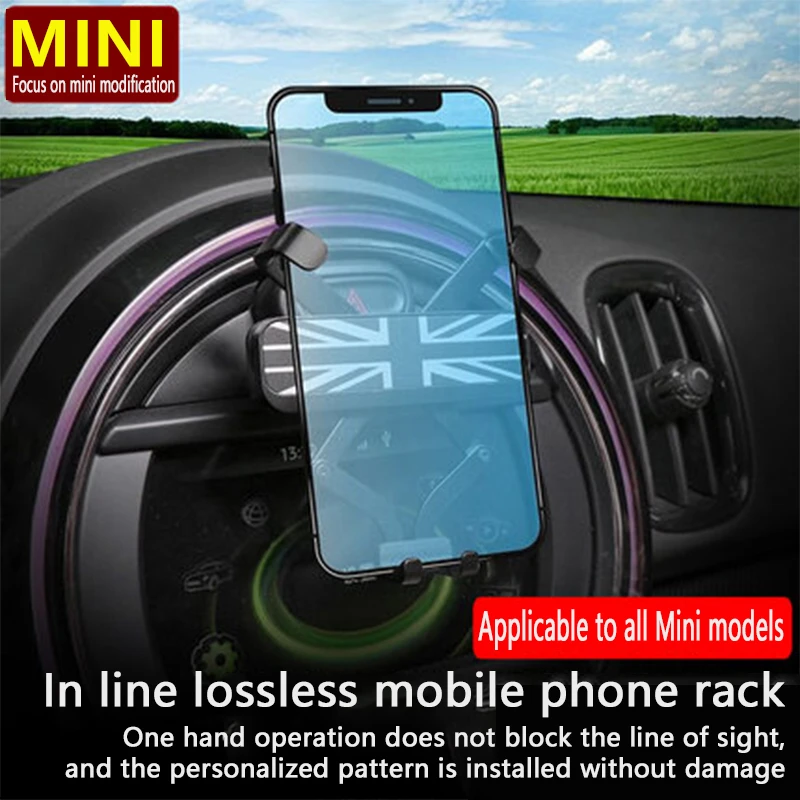 For MINI Car Mobile Phone Bracket F55 F56 F60 F54 Mobile Phone Rack Cooper Navigation Mobile Phone Seat
For MINI Car Mobile Phone Bracket F55 F56 F60 F54 Mobile Phone Rack Cooper Navigation Mobile Phone Seat