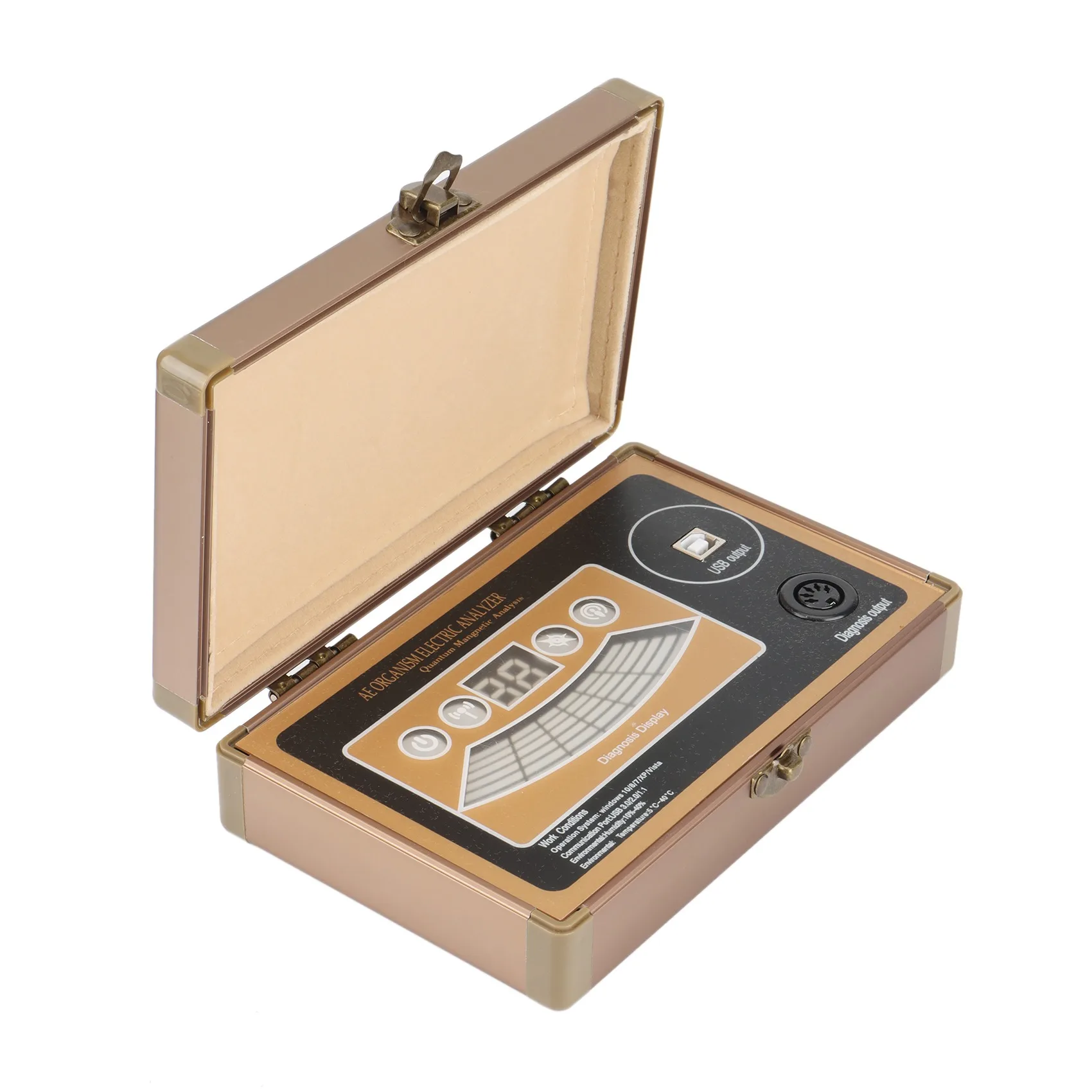 Portable Quantum Resonance Magnetic Analyzer Health Quantum Body Analyzer Mini Models Carry Case
Portable Quantum Resonance Magnetic Analyzer Health Quantum Body Analyzer Mini Models Carry Case