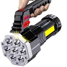 Flashlight strong light outdoor long-range high-power special household durable multi-function portable searchlight
Flashlight strong light outdoor long-range high-power special household durable multi-function portable searchlight
