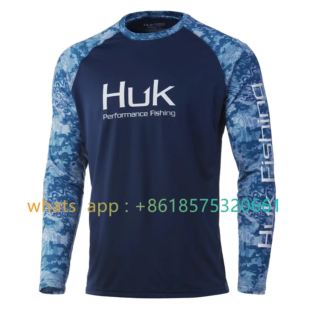 

Huk Men's Icon X Camo Long Sleeve Performance Fishing Shirt Uv Protection Jersey Upf 50 Camisa Pesca Angeln Bekleidung Wear 2023
