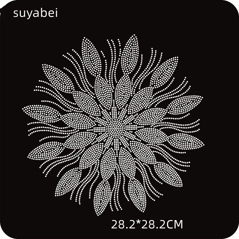 Big flower decor hot fix rhinestone motif iron on crystal transfers design sticker fixing rhinestones sticker patches applique 
Big flower decor hot fix rhinestone motif iron on crystal transfers design sticker fixing rhinestones sticker patches applique