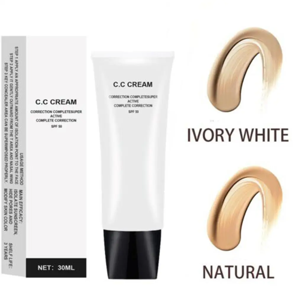 Sdotter 30ML CC Cream Conceal Imperfection Skin-friendly Brighten Skin Colour Cosmetics Foundation Concealing Cream for Coarse P
Sdotter 30ML CC Cream Conceal Imperfection Skin-friendly Brighten Skin Colour Cosmetics Foundation Concealing Cream for Coarse P