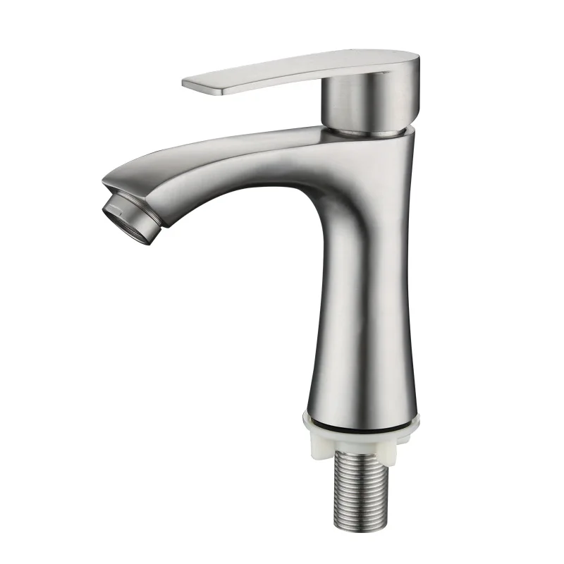 SUS304 Stainless Steel Single Cold Washbasin Faucet Bathroom Bath Basin Washbasin Balcony Single Cold Faucet
SUS304 Stainless Steel Single Cold Washbasin Faucet Bathroom Bath Basin Washbasin Balcony Single Cold Faucet