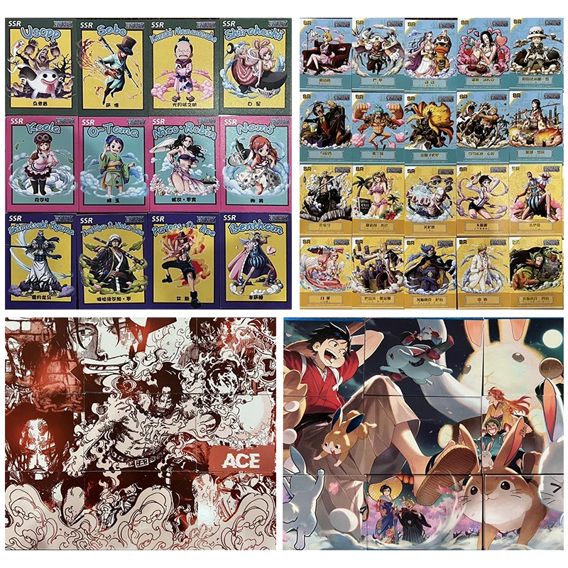 

Anime ONE PIECE Rare SSR SR Reflections Flash Cards Luffy Ace Vivi Nami Robin Toys for boys Collectible Cards Birthday Gifts