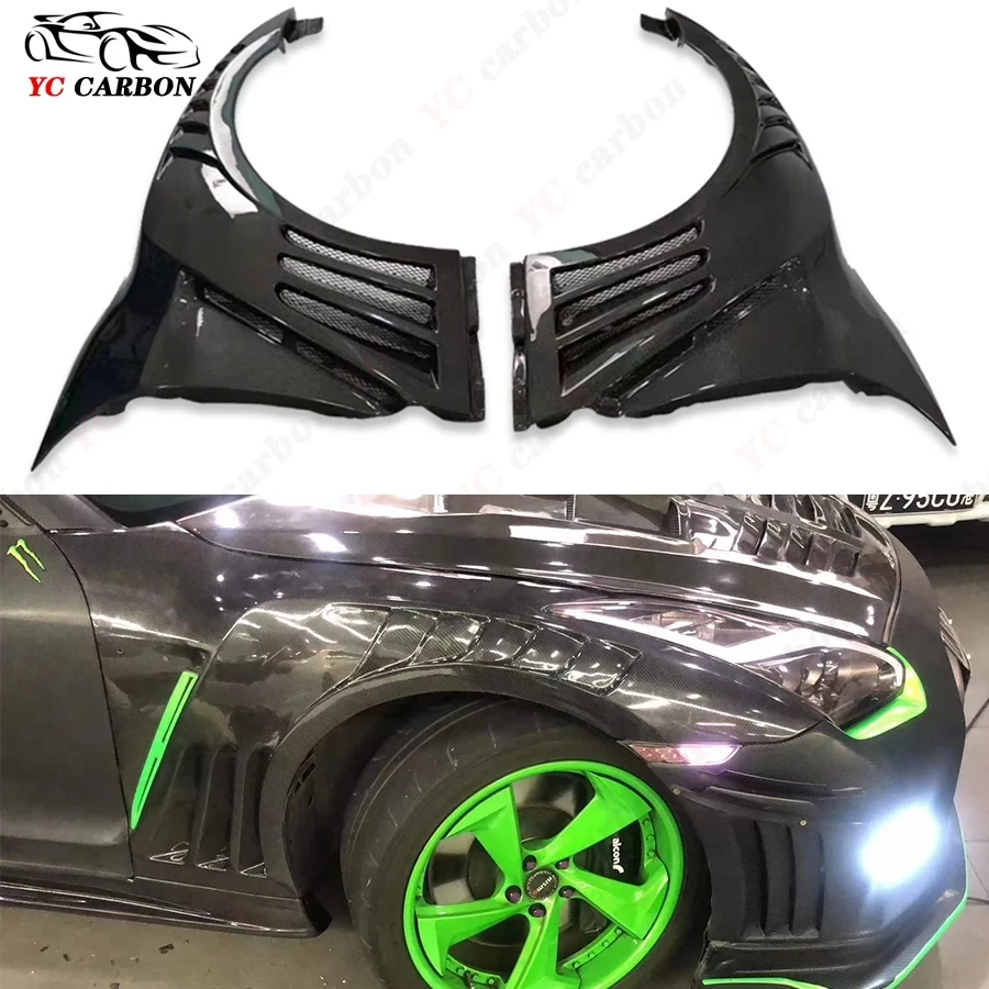 For Nissan GTR GTR35 R35 Carbon Fiber/FRP Matte black Fender Retrofit the Carbon fiber replacement leaf plate Upgrade body kit
For Nissan GTR GTR35 R35 Carbon Fiber/FRP Matte black Fender Retrofit the Carbon fiber replacement leaf plate Upgrade body kit