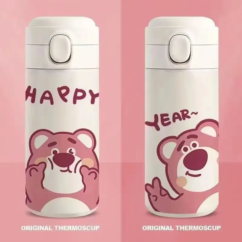 Anime Disney Lotso Pink Stainless Steel Thermos Water Bottle New Cute Cartoon INS Insulated Portable for Outdoor Exquisite Gifts
Anime Disney Lotso Pink Stainless Steel Thermos Water Bottle New Cute Cartoon INS Insulated Portable for Outdoor Exquisite Gifts