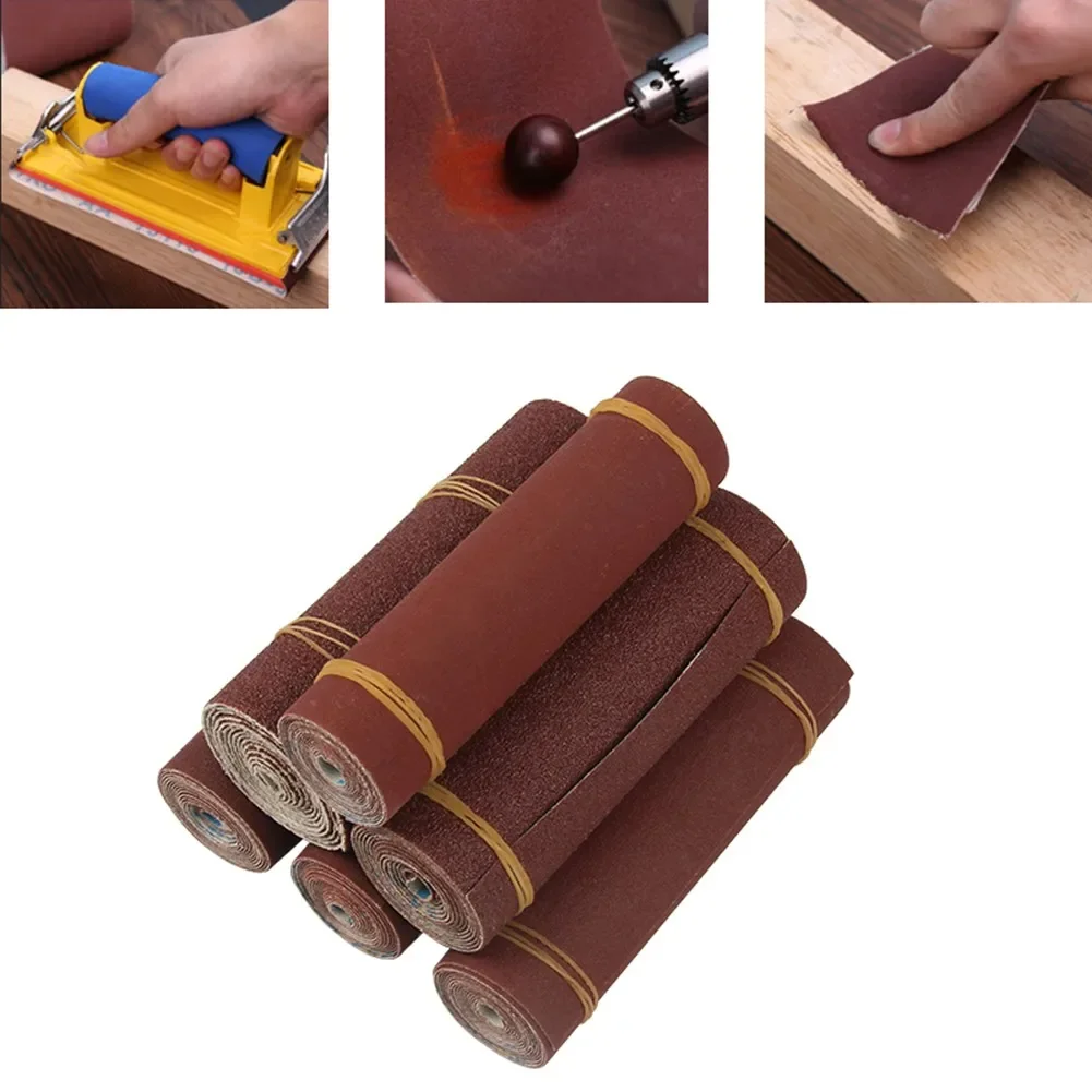 1m Sandpaper Roll Emery Cloth Sand Paper 80/120/180/240/320/600 Grit Sanding Sheet Grinding Polishing Abrasive Tools
1m Sandpaper Roll Emery Cloth Sand Paper 80/120/180/240/320/600 Grit Sanding Sheet Grinding Polishing Abrasive Tools