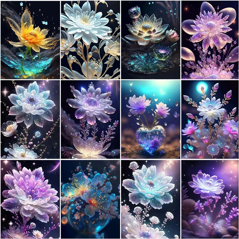 5D DIY Diamond Painting Colorful Water Lily Full Round Diamond Mosaic Flower Diamond Embroidery Kit Rhinestone Home Decoration
5D DIY Diamond Painting Colorful Water Lily Full Round Diamond Mosaic Flower Diamond Embroidery Kit Rhinestone Home Decoration
