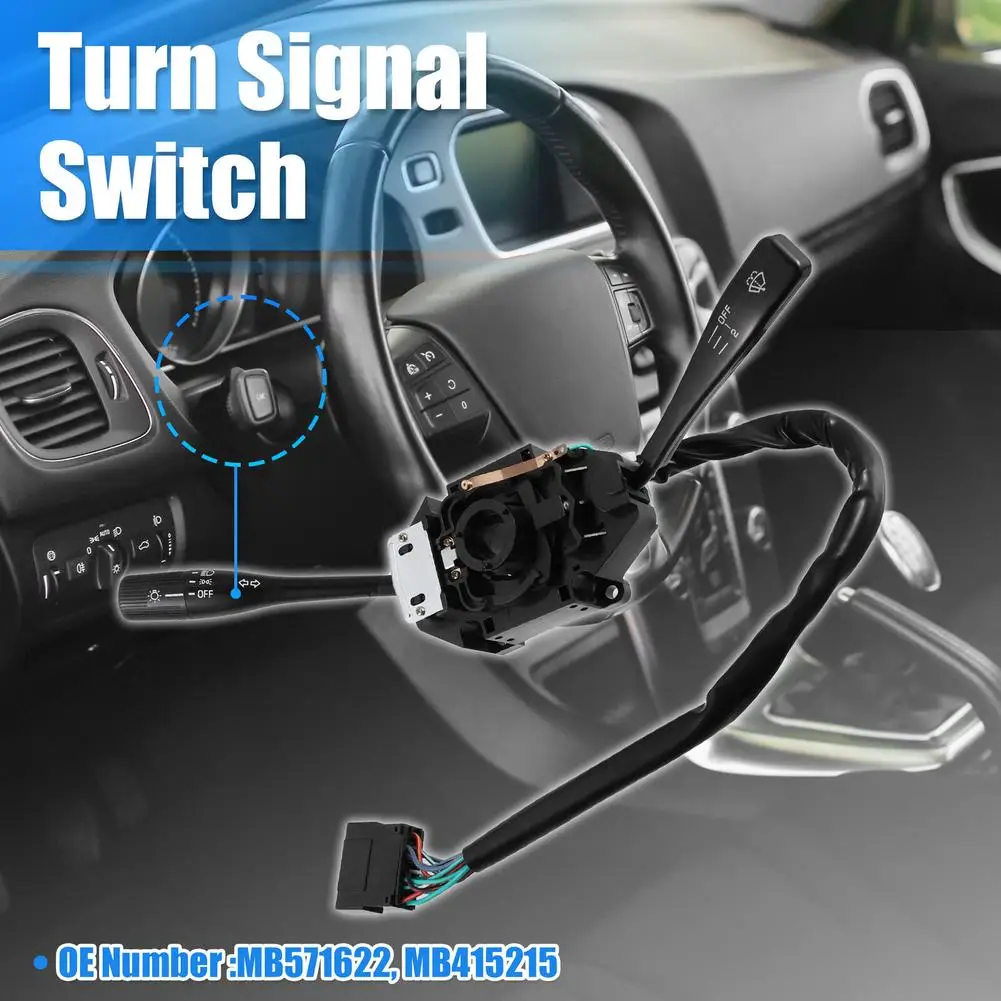 

Car Turn Signal Switch High-beams Lighting Systems Combination Control Switch Mb571622 LHD Replacement Parts Accessories