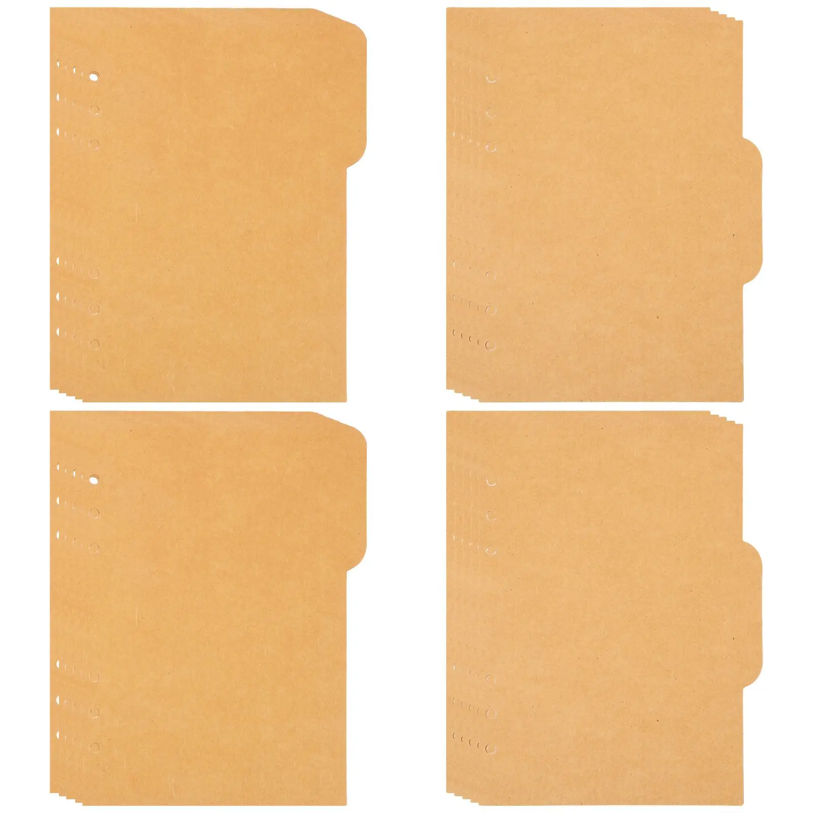 4 Sets/20PCS A5 6 Holes Binder Dividers Kraft Notebook Divider Binder Paper Dividers Binder Page Paper Divider Tabs Accessories
4 Sets/20PCS A5 6 Holes Binder Dividers Kraft Notebook Divider Binder Paper Dividers Binder Page Paper Divider Tabs Accessories