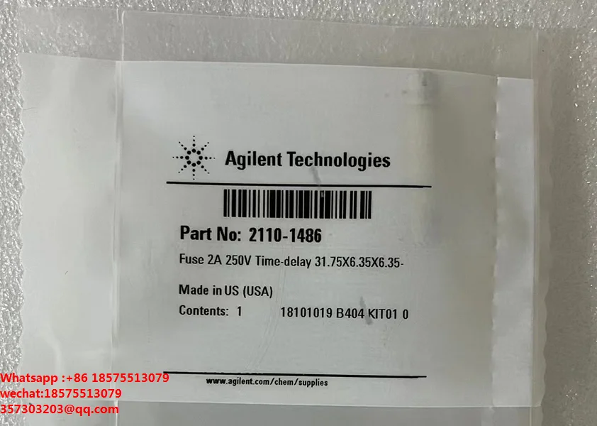 Для плавкого предохранителя Agilent 2110-1486 2A 250V
Для плавкого предохранителя Agilent 2110-1486 2A 250V