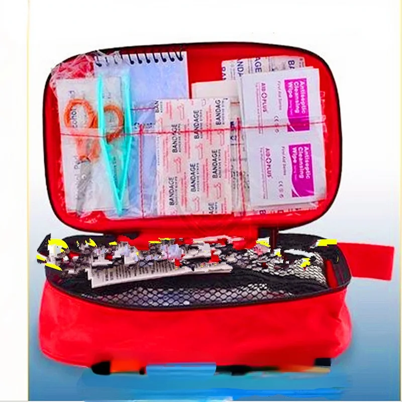 30 kinds of 180 component family first aid kit / Outdoor Medical Kit first aid kit
30 kinds of 180 component family first aid kit / Outdoor Medical Kit first aid kit