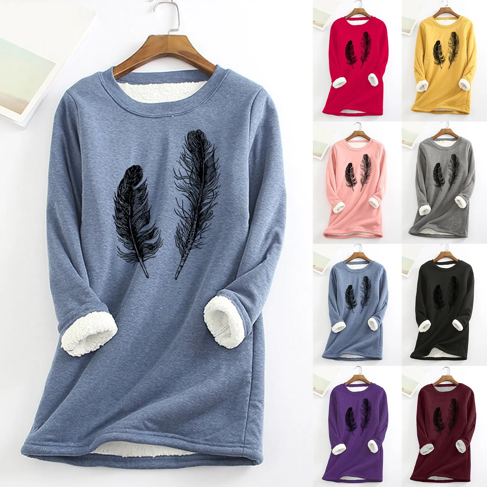 Autumn Winter Knitted Sweater Women Pullover O Neck Long Sleeve Femmle Loose Plus Size Warm Sweater Female Long Add Plush Tops
Autumn Winter Knitted Sweater Women Pullover O Neck Long Sleeve Femmle Loose Plus Size Warm Sweater Female Long Add Plush Tops