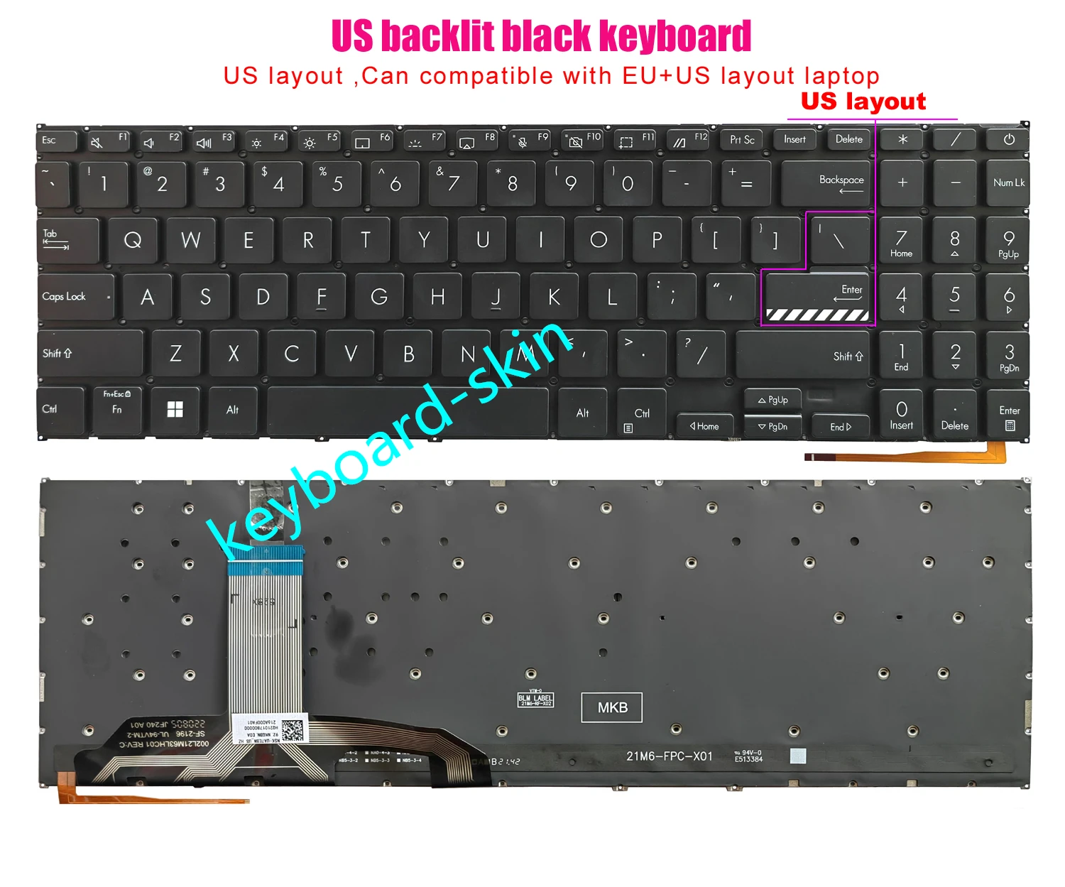 Новая черная клавиатура с американской подсветкой для ноутбука ASUS VivoBook M1505 X1602 X1603 P1603 M1603 F1603 S1603 X1605 M1605 P1605 S1605
Новая черная клавиатура с американской подсветкой для ноутбука ASUS VivoBook M1505 X1602 X1603 P1603 M1603 F1603 S1603 X1605 M1605 P1605 S1605