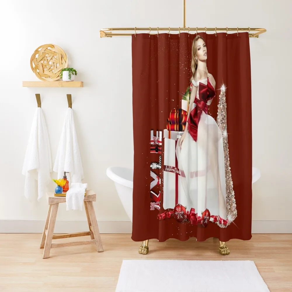 Kylie Minogue - Christmas - Santa Baby - Designed by PopRetroDisco Shower Curtain Accessories For Shower And Services Curtain
Kylie Minogue - Christmas - Santa Baby - Designed by PopRetroDisco Shower Curtain Accessories For Shower And Services Curtain