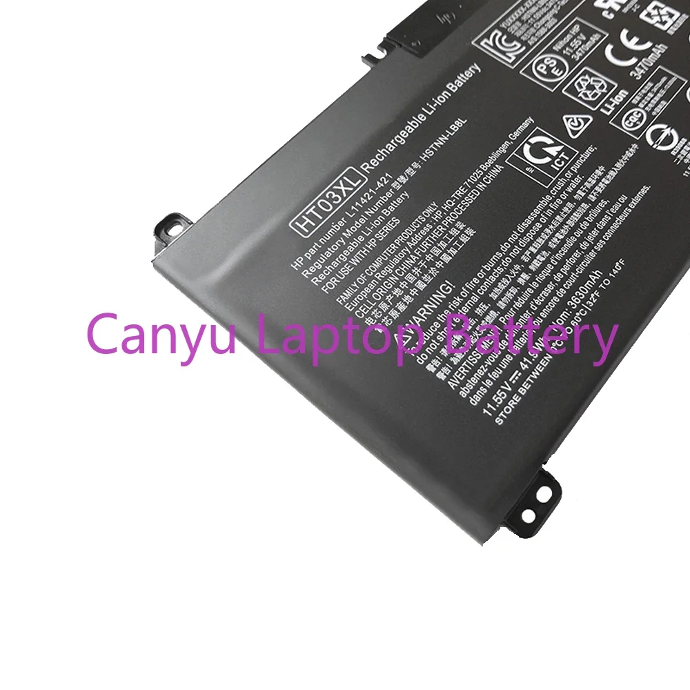 Аккумулятор HT03XL для HP 14-CE0001LA 14-CE0014TU 14-CE0010CA 14-CE0025TU 14-CE0034TX 15-CS0037T, фотография 250
Аккумулятор HT03XL для HP 14-CE0001LA 14-CE0014TU 14-CE0010CA 14-CE0025TU 14-CE0034TX 15-CS0037T, фотография 250