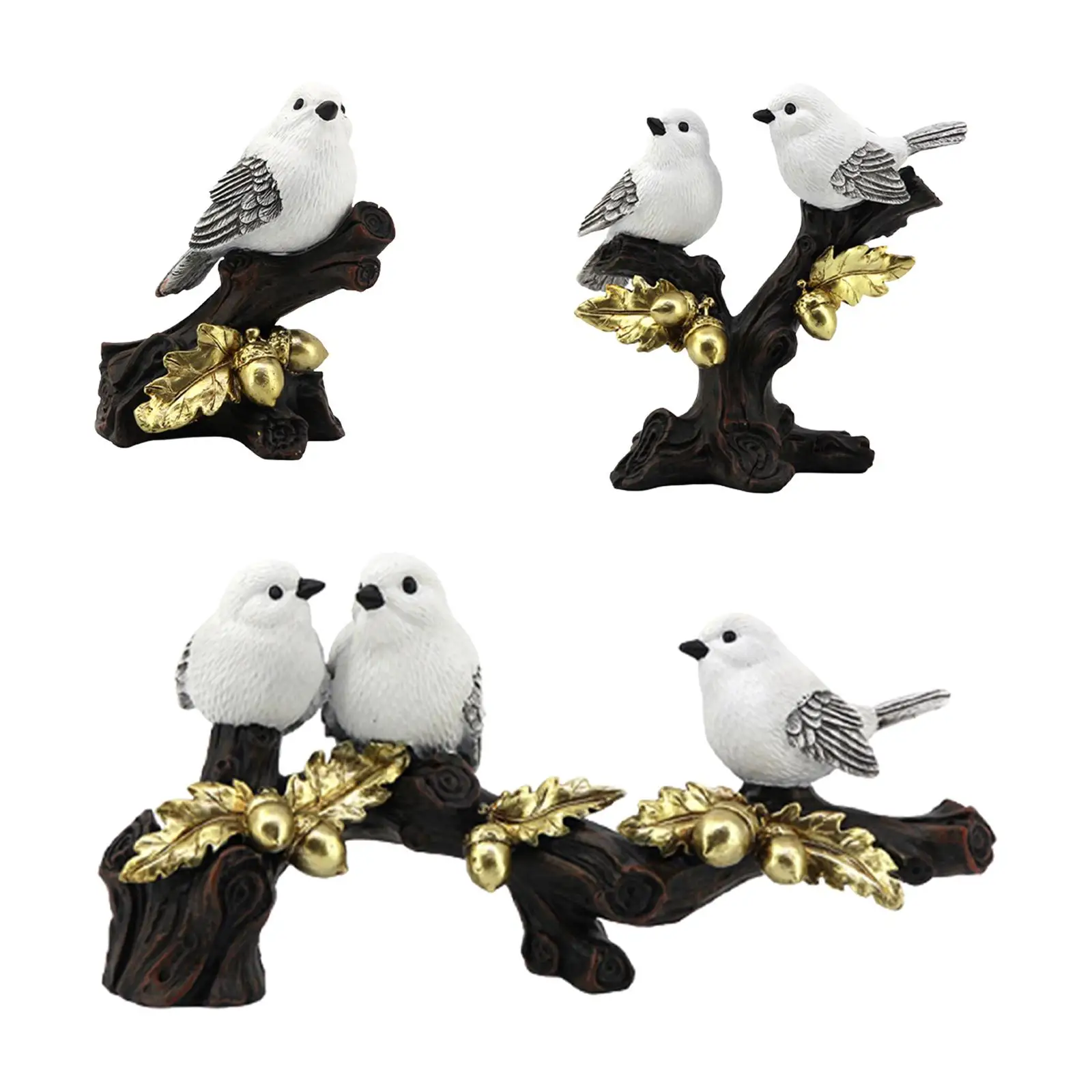 Bird Statue Collection Handicraft Adorable Bird Figurine Bird Figure for Desktop Bookcase Doll House Room Decorations
Bird Statue Collection Handicraft Adorable Bird Figurine Bird Figure for Desktop Bookcase Doll House Room Decorations