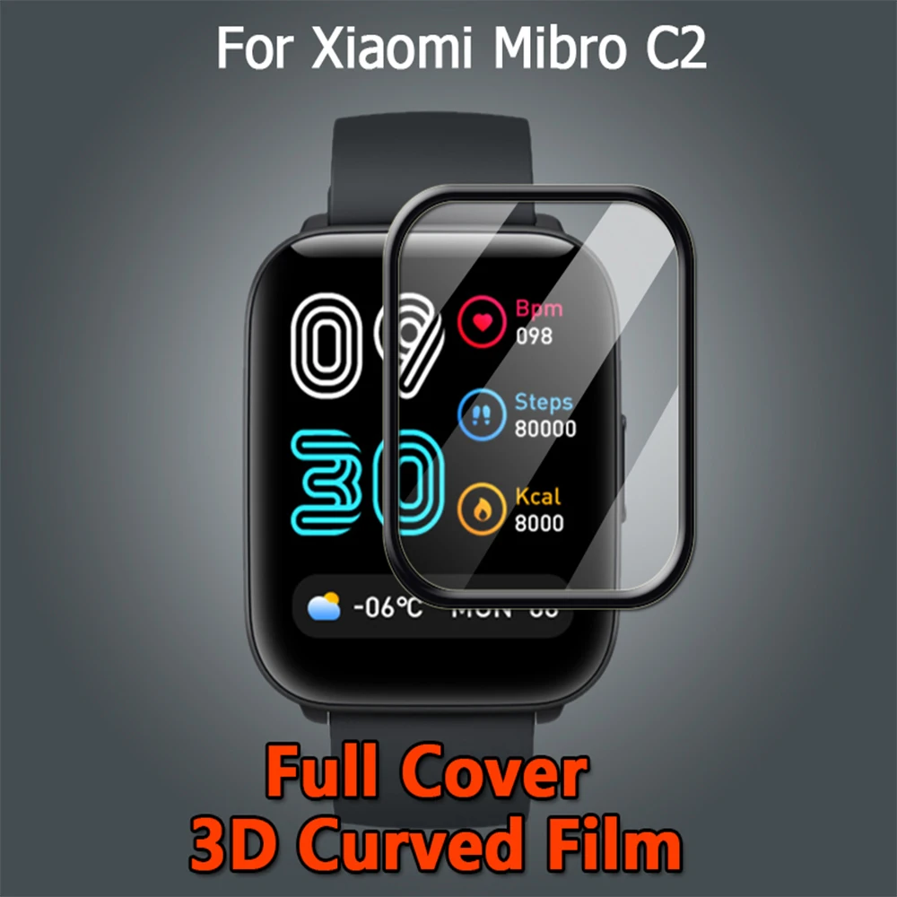For Xiaomi Mibro C2 Smartwatch Ultra-Transparent Full Cover 3D Curved Plating Soft Film Screen Protector - Non-Tempered Glass
For Xiaomi Mibro C2 Smartwatch Ultra-Transparent Full Cover 3D Curved Plating Soft Film Screen Protector - Non-Tempered Glass