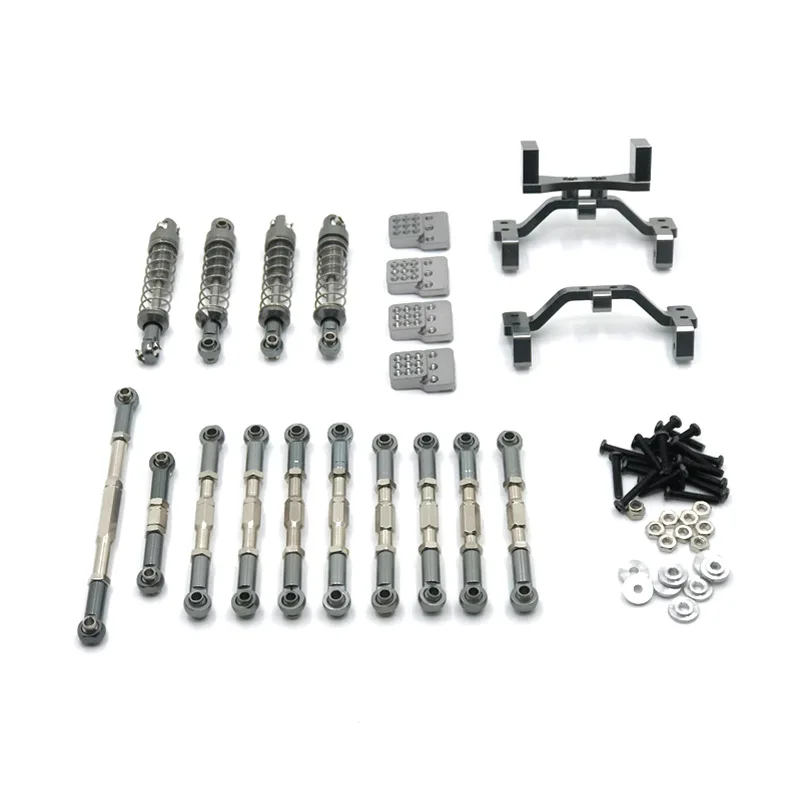 Metal Link Shock Absorber Kit for WPL 1/16 C14 C24 C34 B14 B24 RC Car Upgrade Accessories
Metal Link Shock Absorber Kit for WPL 1/16 C14 C24 C34 B14 B24 RC Car Upgrade Accessories