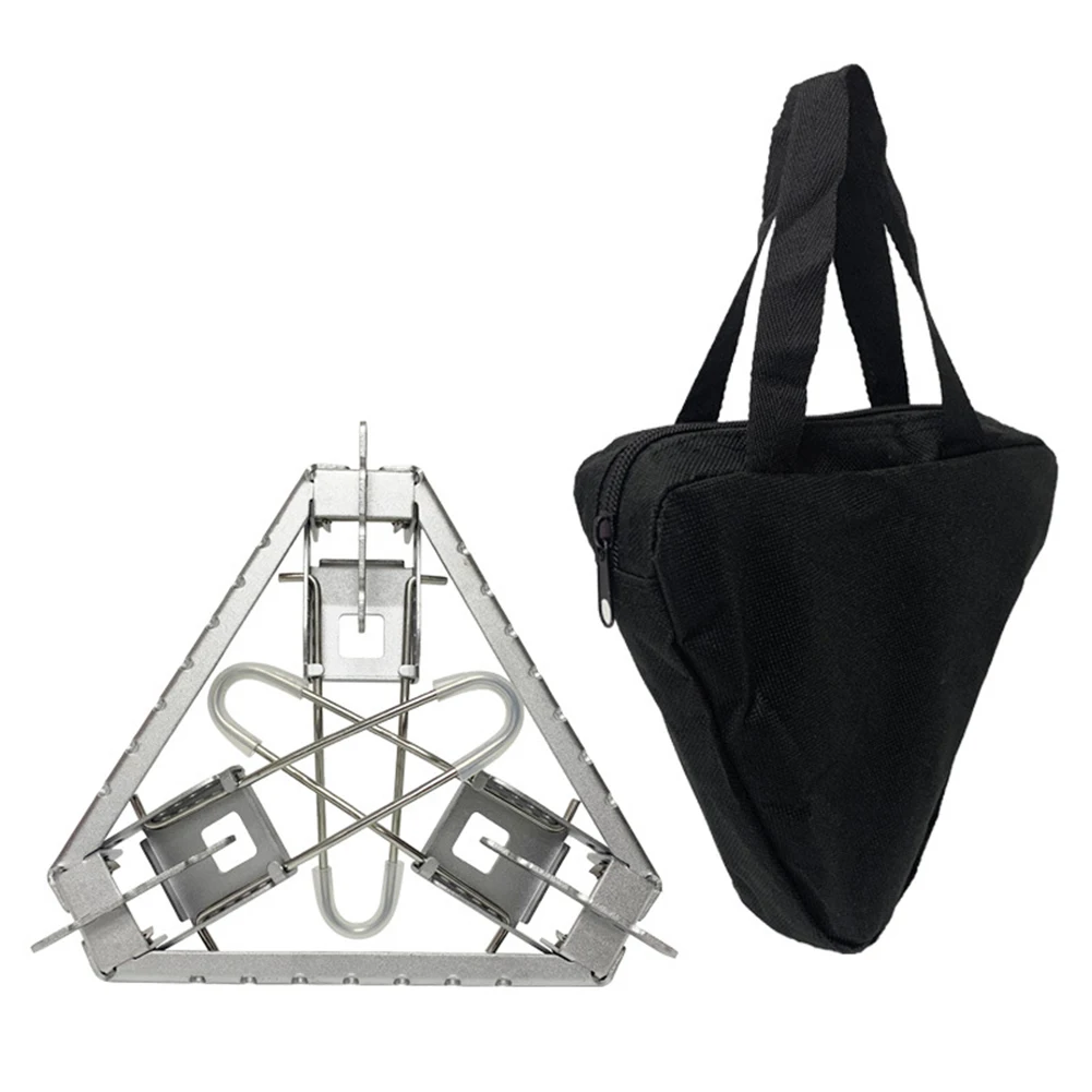 1pc Stainless Steel Stove Shelf Silver Color Camping Triangular Stove Shelf Foldable Ultralight Burner Stand For Camping Hiking
1pc Stainless Steel Stove Shelf Silver Color Camping Triangular Stove Shelf Foldable Ultralight Burner Stand For Camping Hiking