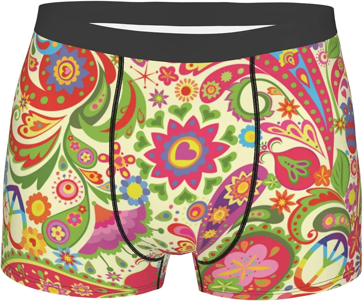 Rainbow Peace Symbol Peace Sign Paisley Men's Boxer Briefs Breathable Men Underpants Comfortable BreathableMens Panties
Rainbow Peace Symbol Peace Sign Paisley Men's Boxer Briefs Breathable Men Underpants Comfortable BreathableMens Panties