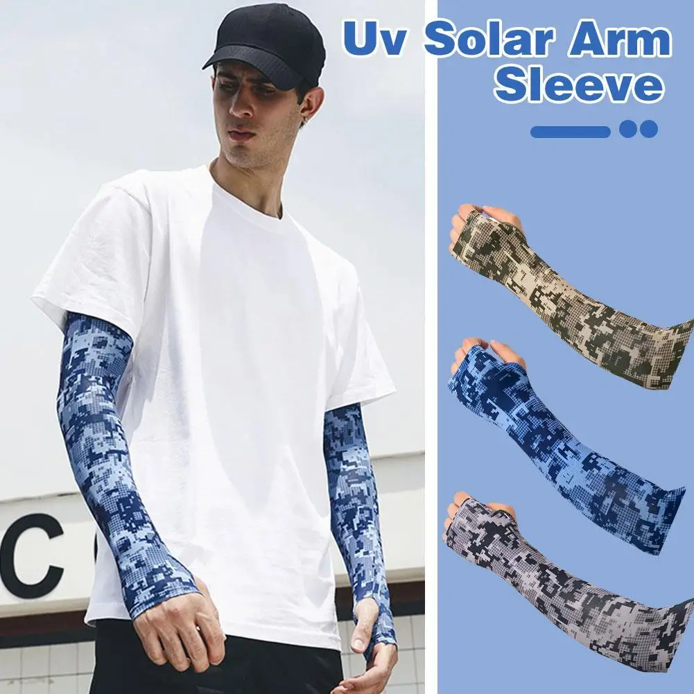 Summer New Camouflage Ice Silk Sleeve Outdoor Fishing Arm Protective Sleeve Men's Sports Cycling Sunscreen
Summer New Camouflage Ice Silk Sleeve Outdoor Fishing Arm Protective Sleeve Men's Sports Cycling Sunscreen