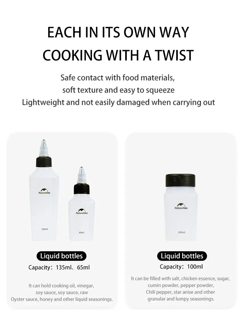 Camping Kitchen Seasoning Jar Portable Spice Container Cookware Set Supplies Liquid Powder Bbq Picnic Seasoning Can 8 Mallzona S1e22c2db94eb4e3cbca3173776b09db9N Camping Kitchen Seasoning Jar Portable Spice Container Cookware Set Supplies Liquid Powder Bbq Picnic Seasoning Can Mallzona