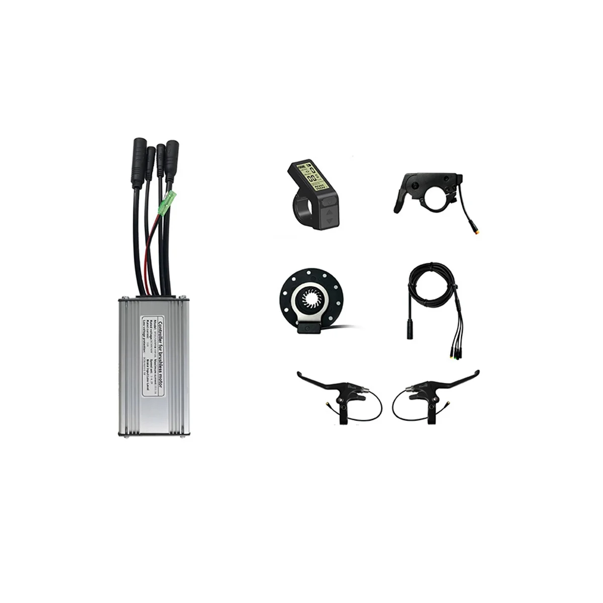 New Sine Wave Controller Set Electric Bicycle Electric Scooter Kit LCD4 Display Sine Wave Controller 36/48V 15A
New Sine Wave Controller Set Electric Bicycle Electric Scooter Kit LCD4 Display Sine Wave Controller 36/48V 15A