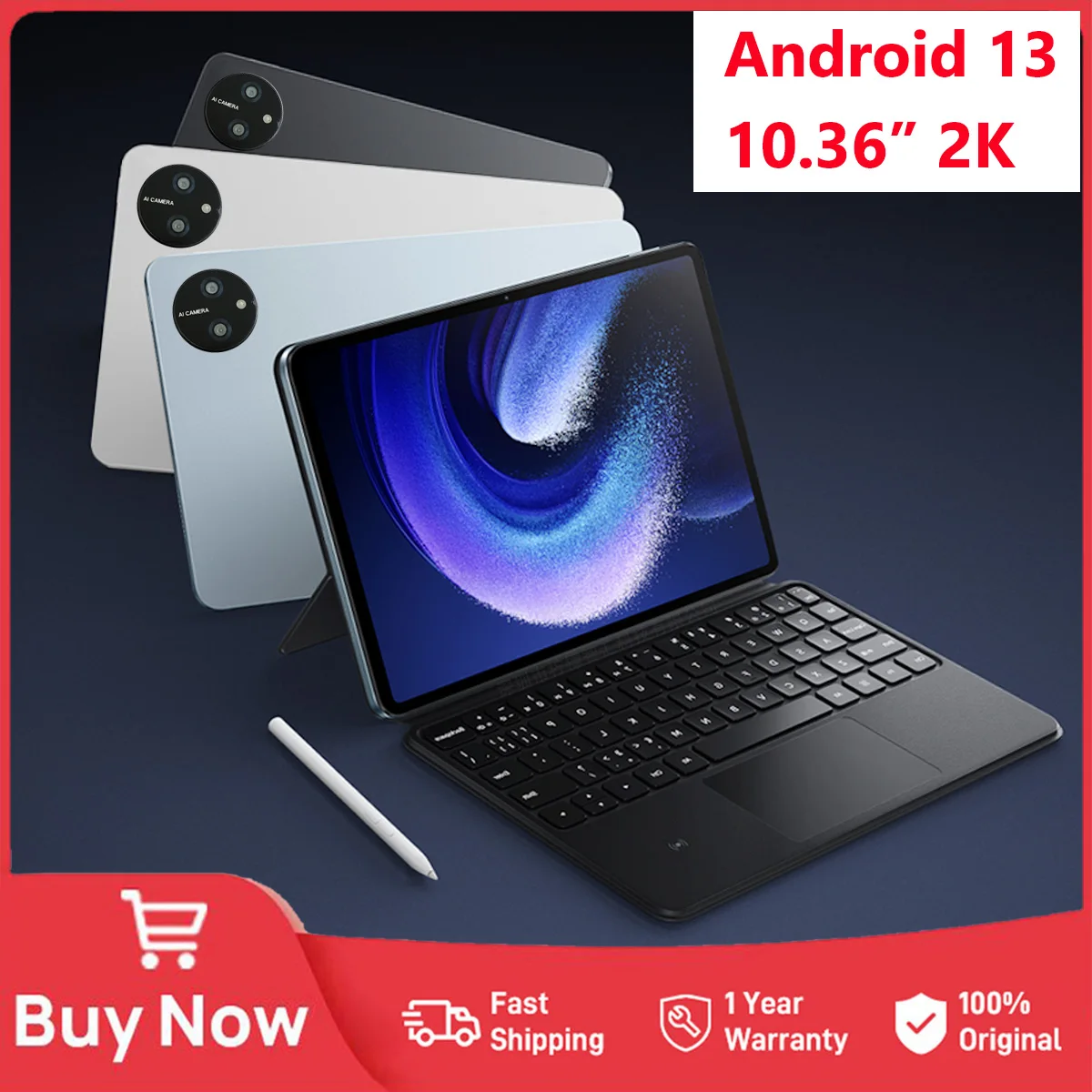 Nenmone Tab16 Android 13 Tablet 10.36 inch IPS 12GB RAM 256GB ROM Unisoc T616 8-core TDDI Fully Laminated 4G VoLTE 8000mAh
Nenmone Tab16 Android 13 Tablet 10.36 inch IPS 12GB RAM 256GB ROM Unisoc T616 8-core TDDI Fully Laminated 4G VoLTE 8000mAh