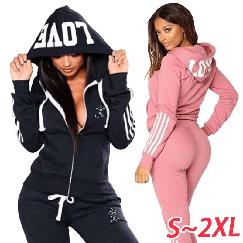 Popular Women's Fashion Sportswear Set Striped Hoodie and Jogging Pants Women's Daily Casual Wear Sexy Slim Fit Set
Popular Women's Fashion Sportswear Set Striped Hoodie and Jogging Pants Women's Daily Casual Wear Sexy Slim Fit Set