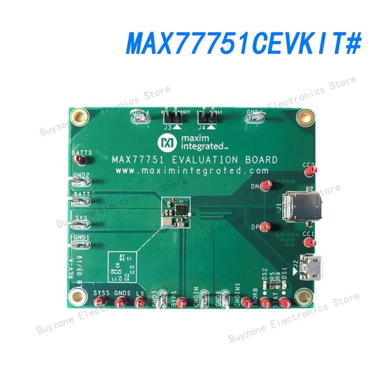 MAX77751CEVKIT # оценочный комплект, MAX77751CEFG +, управление питанием, автоматическое зарядное устройство USB C
MAX77751CEVKIT # оценочный комплект, MAX77751CEFG +, управление питанием, автоматическое зарядное устройство USB C