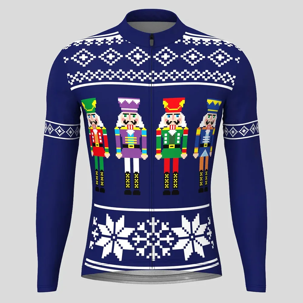 Christmas Sweater Nutcrackers Men Cycling Jersey Long Sleeve Tops Bicycle MTB Downhill Shirt Road Bike Sports Clothing
Christmas Sweater Nutcrackers Men Cycling Jersey Long Sleeve Tops Bicycle MTB Downhill Shirt Road Bike Sports Clothing