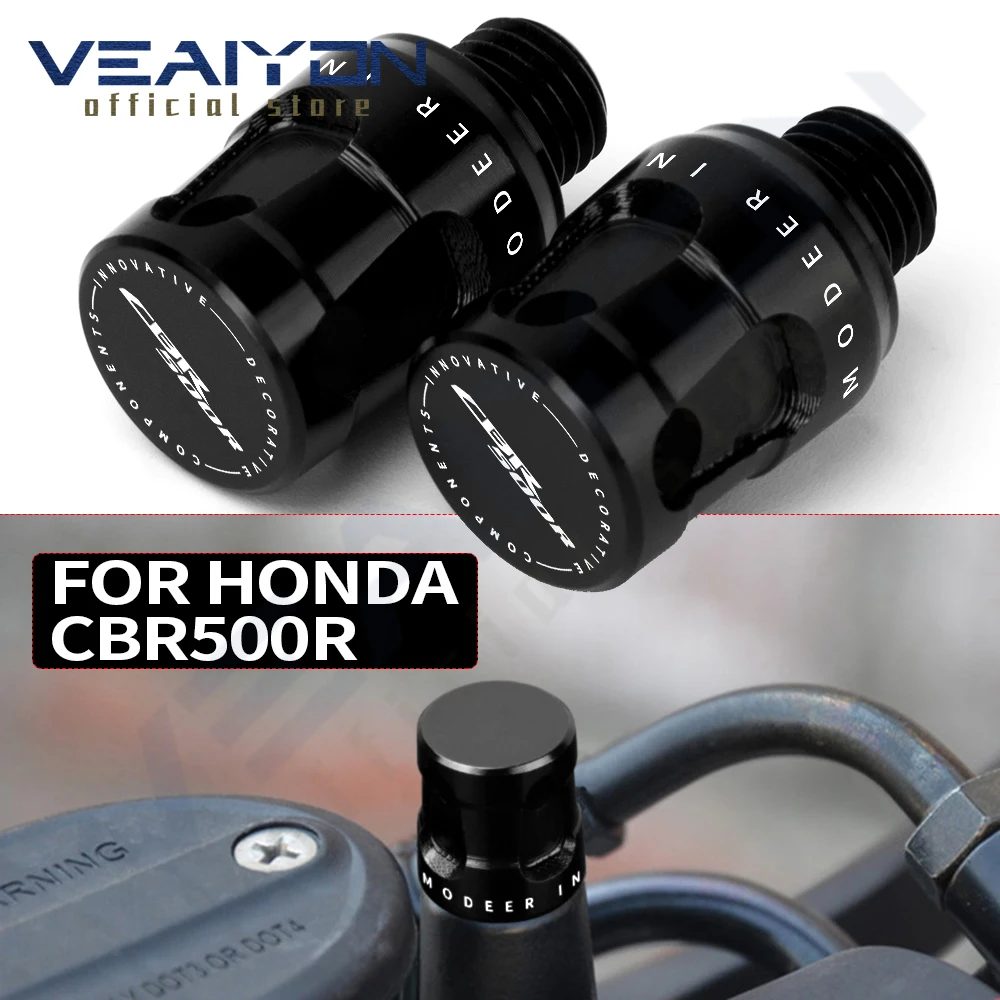 For Honda CBR500R CBR 500 R cbr 500 r All Years Motorcycle Accessories M10*1.25 Aluminum Mirror Hole Plugs Screws Bolt Universal
For Honda CBR500R CBR 500 R cbr 500 r All Years Motorcycle Accessories M10*1.25 Aluminum Mirror Hole Plugs Screws Bolt Universal