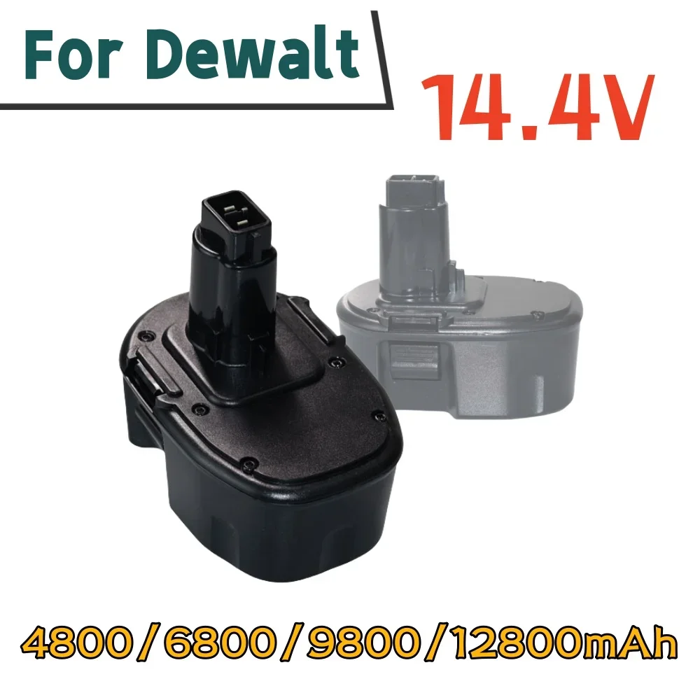 Ni-MH 4800/6800/9800/12800mAh Replacement Battery for Dewalt 14.4V XRP , DC9091 DC9094 DW9091 DE9091 DE9092 14.4 Volt Cordless
Ni-MH 4800/6800/9800/12800mAh Replacement Battery for Dewalt 14.4V XRP , DC9091 DC9094 DW9091 DE9091 DE9092 14.4 Volt Cordless