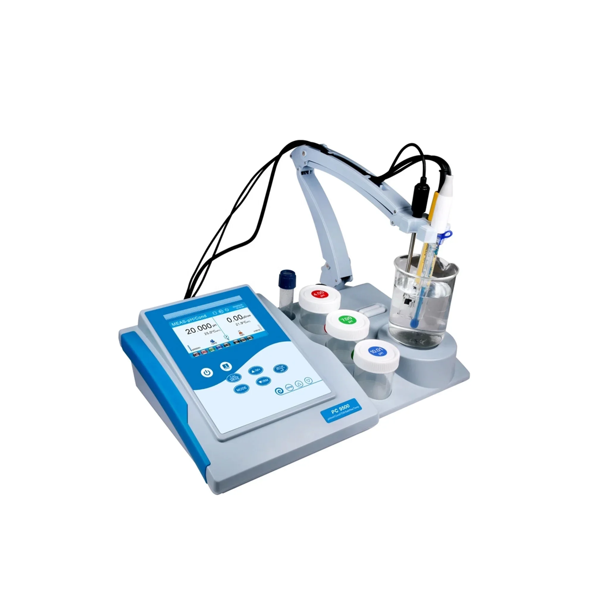 

NADE PC9500 high accuracy Benchtop pH/Conductivity Meter-2.000 to 20.000 pH/0-2000mS/cm