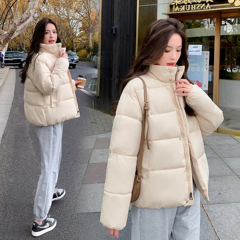 Winter Women's Fashion Warm Cotton Jacket Comfort Casual Short Standing Collar High Collar Coat Loose Parkas Student's Outwear
Winter Women's Fashion Warm Cotton Jacket Comfort Casual Short Standing Collar High Collar Coat Loose Parkas Student's Outwear