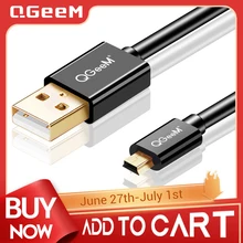 QGeeM Mini USB Cable Mini USB to USB Fast Data Charger Cable for Cellular Phones MP3 MP4 Player GPS Digital Camera HDD Mini USB QGeeM Mini USB Cable Mini USB to USB Fast Data Charger Cable for Cellular Phones MP3 MP4 Player GPS Digital Camera HDD Mini USB