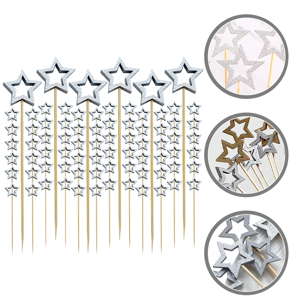 Christmas Fruit Fork Disposable Bamboo Skewers Star Cocktail Picks Cake Dessert Salad Sticks Toothpicks Party Supplies
Christmas Fruit Fork Disposable Bamboo Skewers Star Cocktail Picks Cake Dessert Salad Sticks Toothpicks Party Supplies