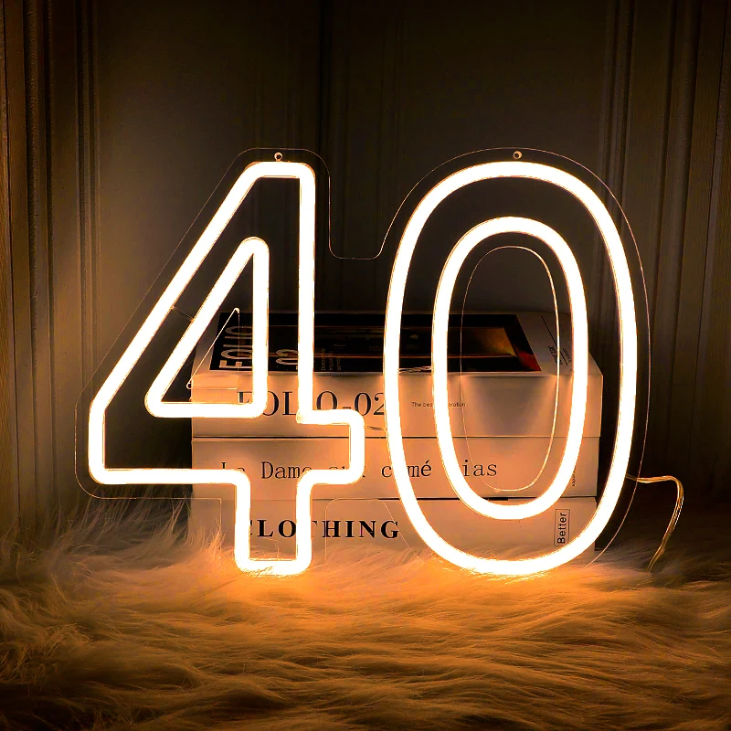 Custom Neon Signs Number 30 Letter 40 Led Lights Night Light For Home Decorative Lamp Room Wall Lighting
Custom Neon Signs Number 30 Letter 40 Led Lights Night Light For Home Decorative Lamp Room Wall Lighting