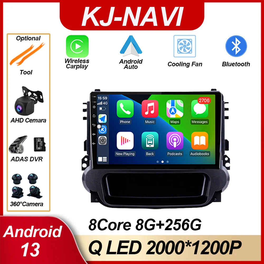 Android 13 For Chevrolet Malibu 2012 - 2015 Bluetooth 9 inch 8 Core Internet WIFI 4G Radio Stereo Navigation System Multimedia
Android 13 For Chevrolet Malibu 2012 - 2015 Bluetooth 9 inch 8 Core Internet WIFI 4G Radio Stereo Navigation System Multimedia