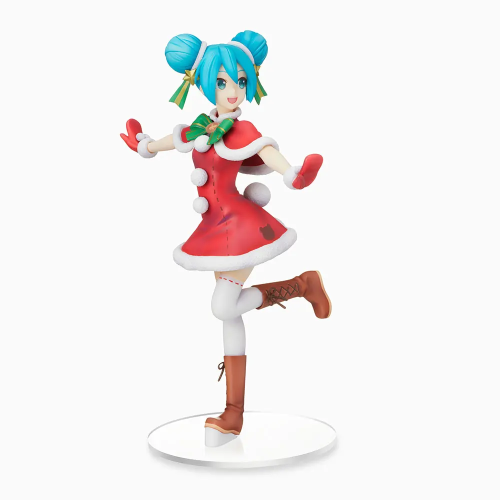 SEGA Toys VOCALOID Christmas Hatsune Miku Kawaii Anime 24CM PVC Model Action Toy Figures Gift for Kids Fine Workmanship
SEGA Toys VOCALOID Christmas Hatsune Miku Kawaii Anime 24CM PVC Model Action Toy Figures Gift for Kids Fine Workmanship
