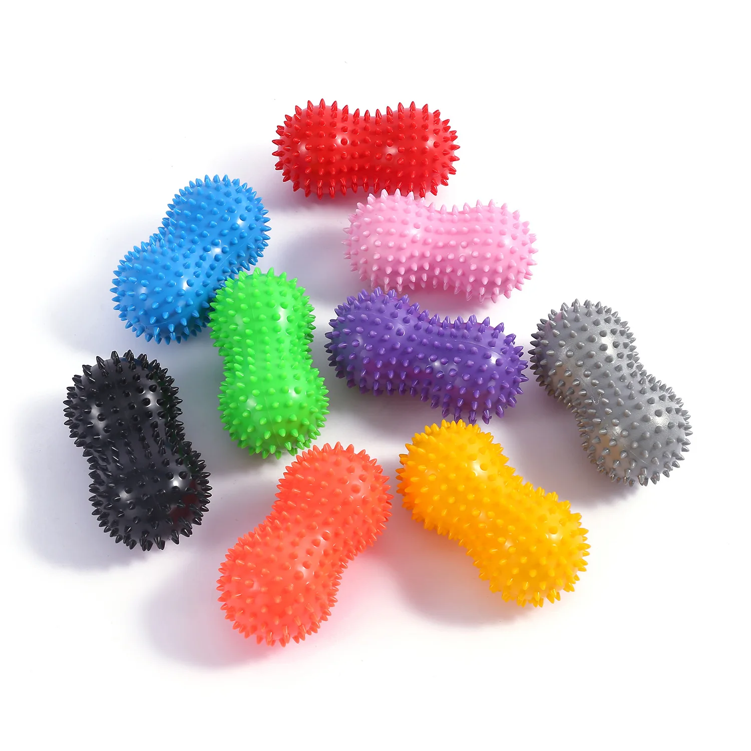 

Foot Massage Roller Peanut Double Lacrosse Spiky Ball Myofascial Balls for Plantar Fasciitis Mobility Back Foot Arch Pain Relief