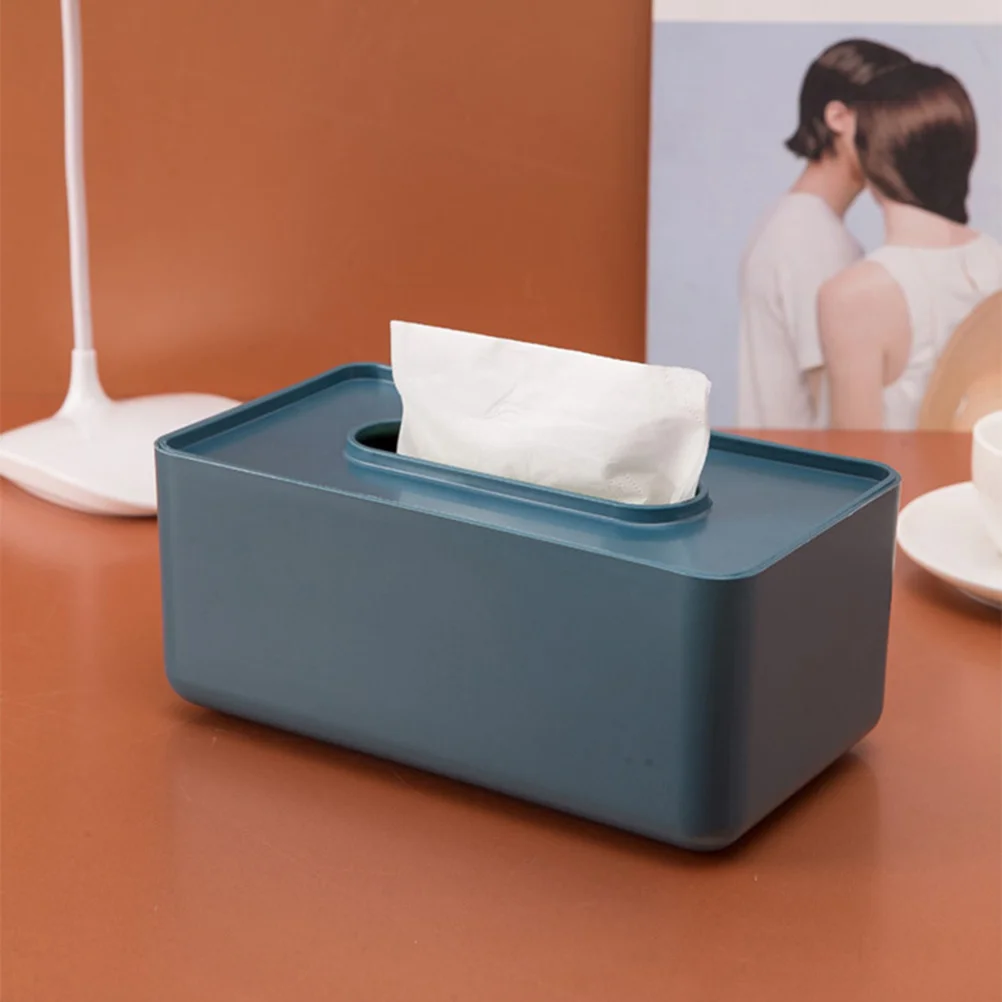 Plastic Tissue Box Holder Rectangle Tissue Box Cover Facial Napkin Storage Box Tissue Box Dispenser Bathroom Desks Countertops
Plastic Tissue Box Holder Rectangle Tissue Box Cover Facial Napkin Storage Box Tissue Box Dispenser Bathroom Desks Countertops