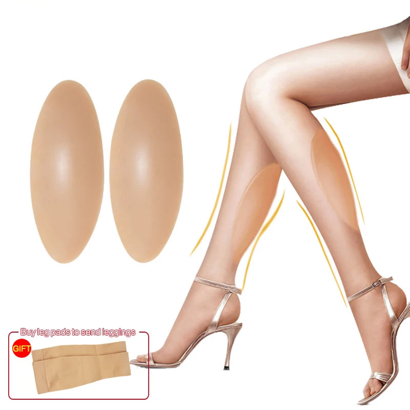 ONEFENG Silicone Leg Onlays Silicone Calf Pads For Crooked Or Thin Legs