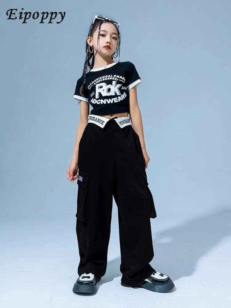 Girls jazz dance costumesSummer girls short-sleeved cargo pants suits, hip-hop dance costumes
Girls jazz dance costumesSummer girls short-sleeved cargo pants suits, hip-hop dance costumes